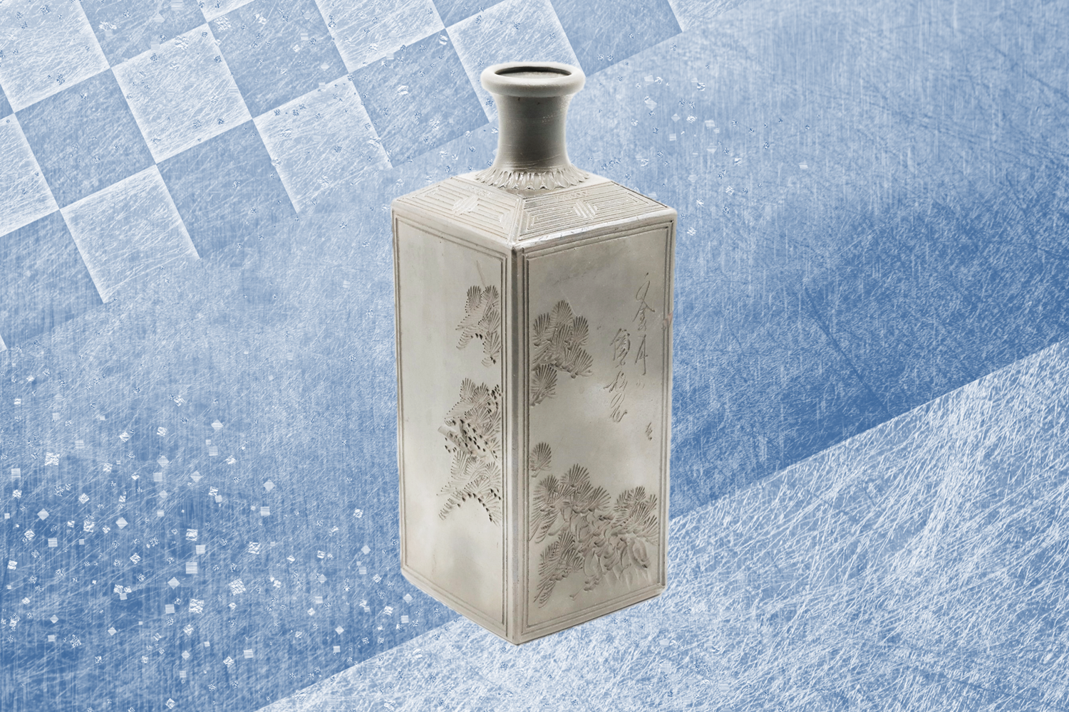 伊部焼 古伊部 大水指 壺 高さ約29㎝ 時代箱 MR8815B