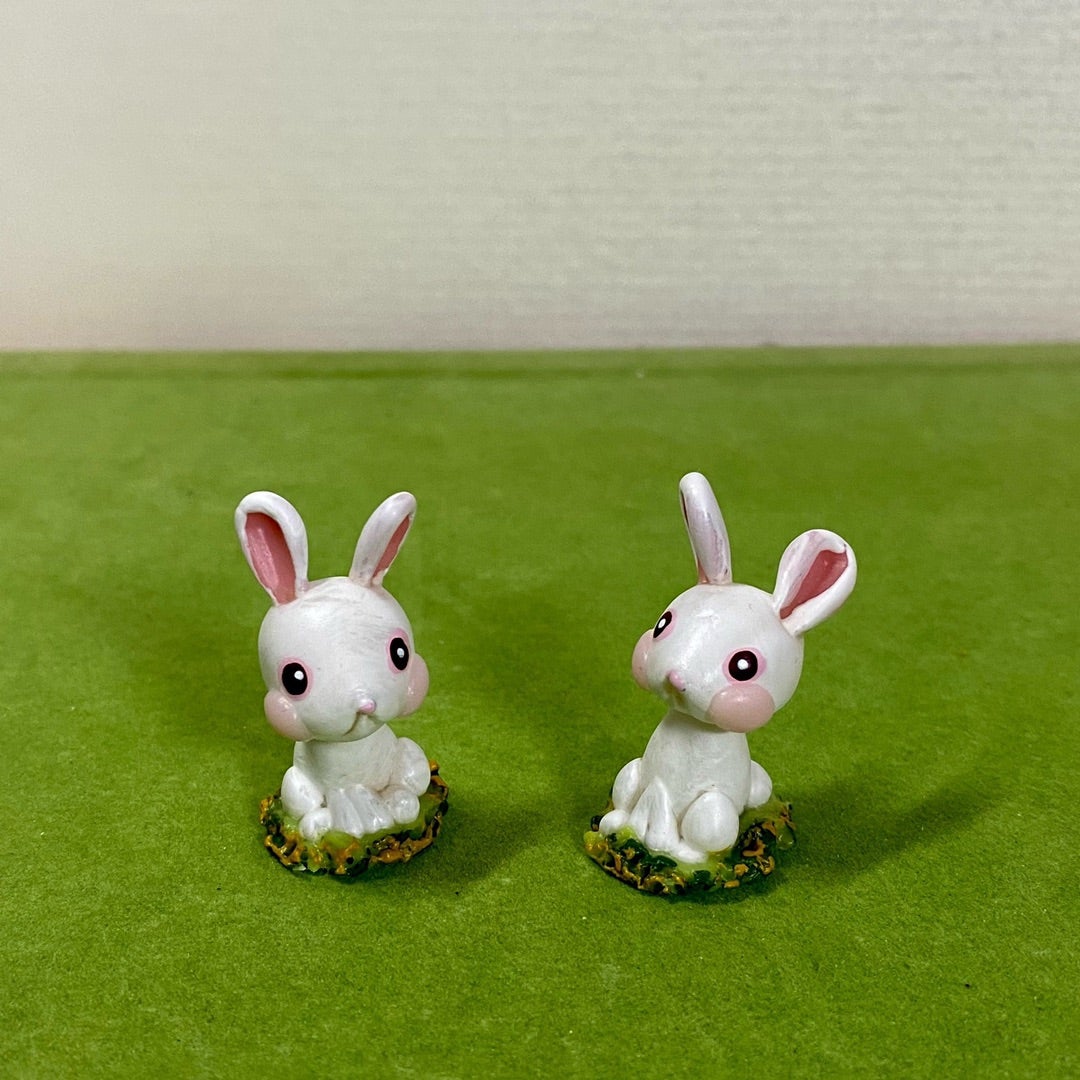 粘土でアニマル ぷちリアルなうさぎさん | まあみの宝箱