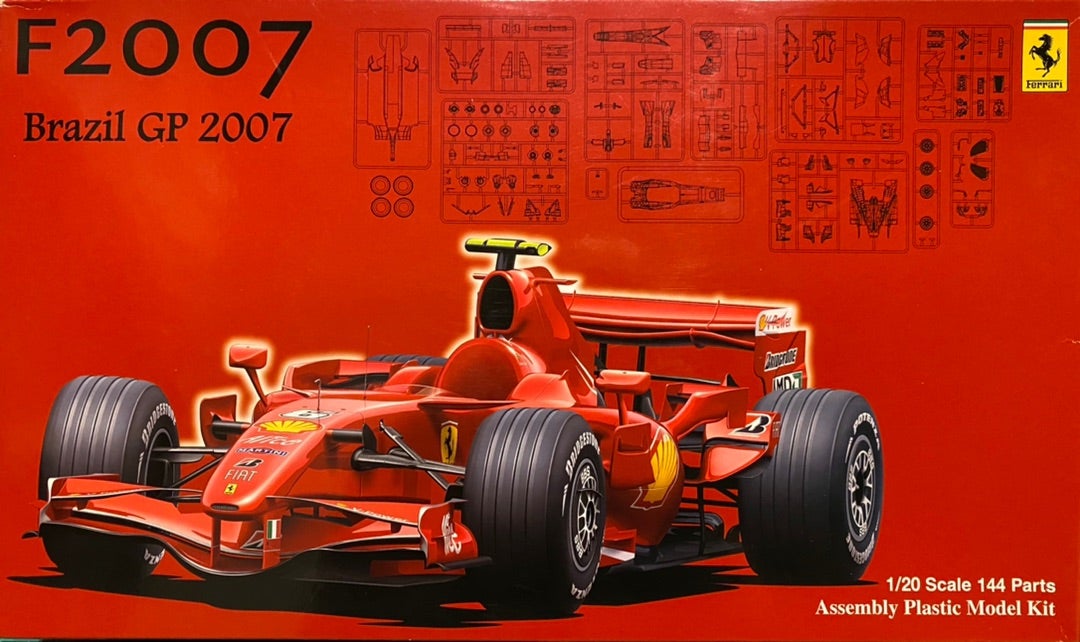 フジミ フェラーリ F2007 (1) | よし@シロートモデラーブログ