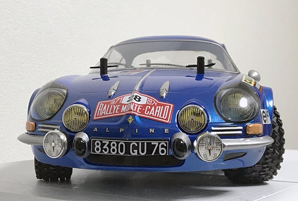 アルピーヌA110ボディ完成！ | サーキットの羊