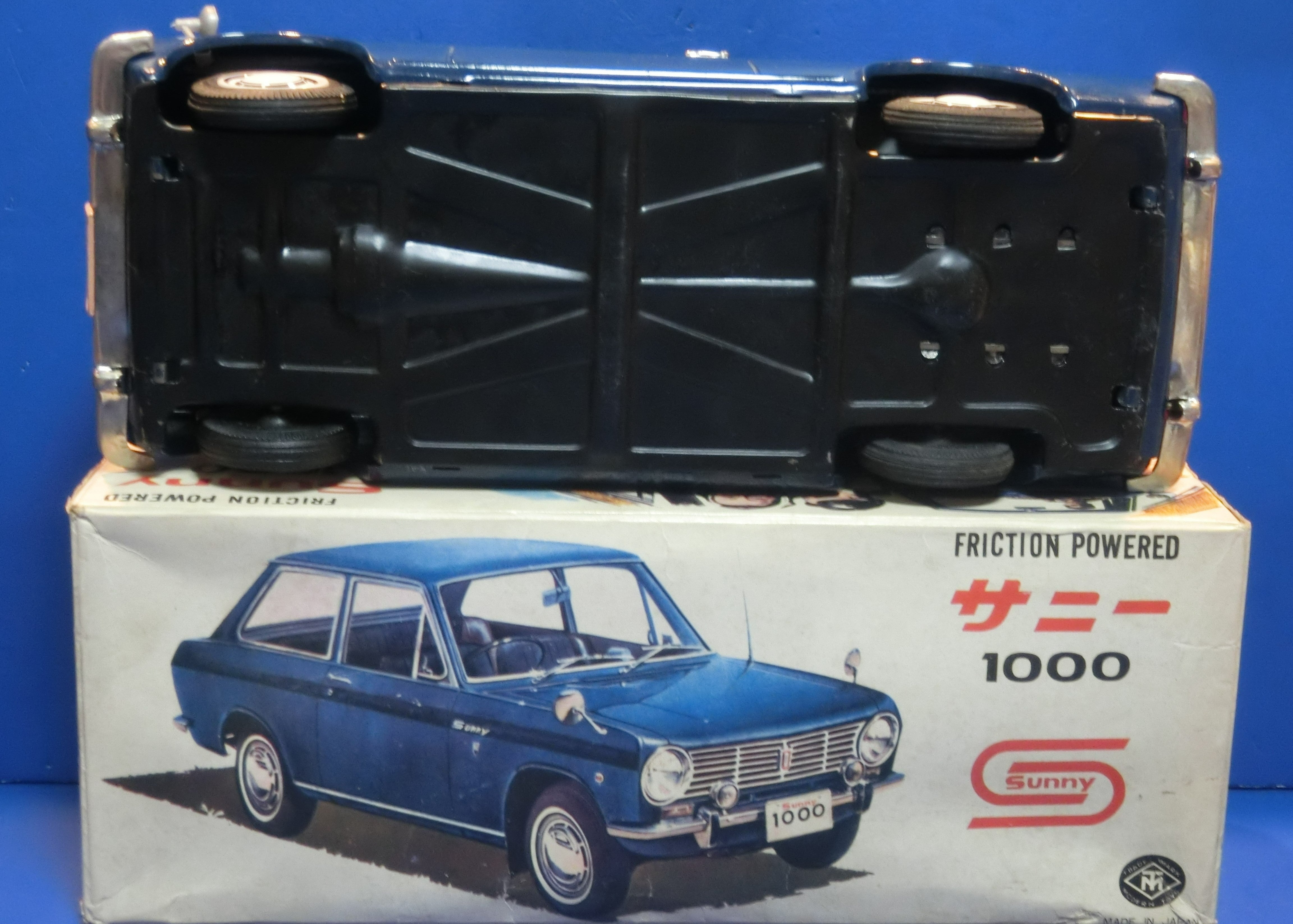 ☆1966年増田屋齋藤貿易 ダットサン サニー1000 ～ ブリキ自動車