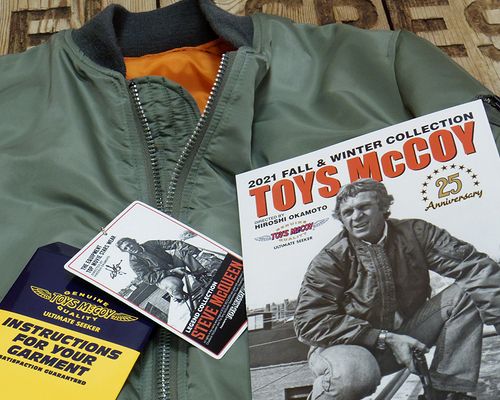 TOYS McCOY 25TH CATALOG & MA-1 (STEVE McQUEEN)♪ | VILLAGE STAFF BLOG