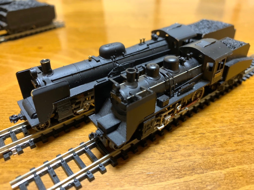 懐かしのC53…C54…C55に…C56と…中村精密のパシフィックにモーガルです