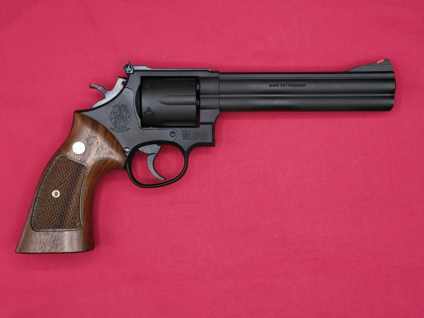 マルシン S&W M586 6インチ HW 木製グリップ モデルガン | GUNの細道
