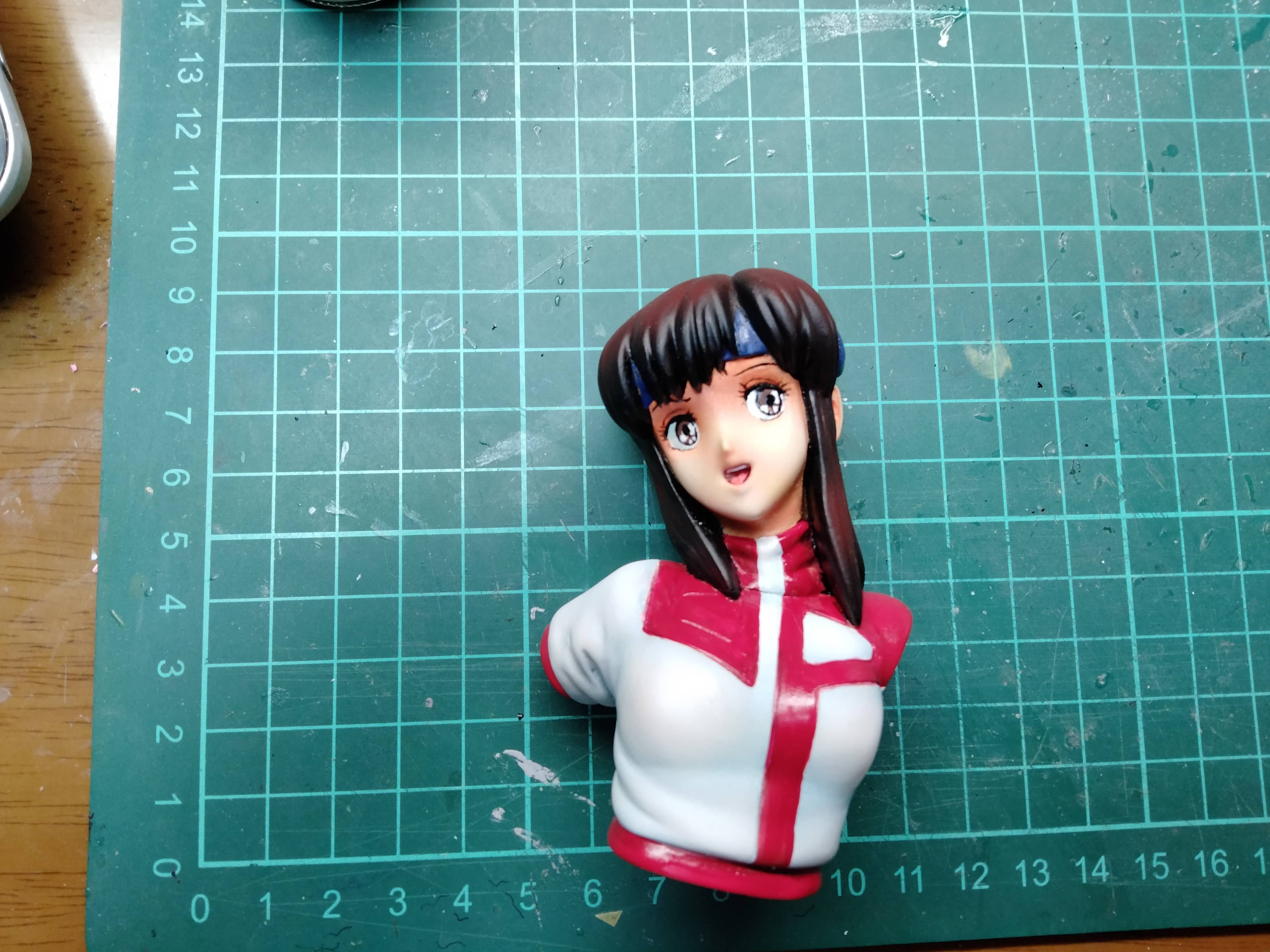 店長の独り言 ガレージキット トップをねらえ！ タカヤノリコ を作っ
