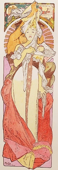 MUCHA 1900年パリ万国博覧会オーストリア館のポスター | mucha202108の