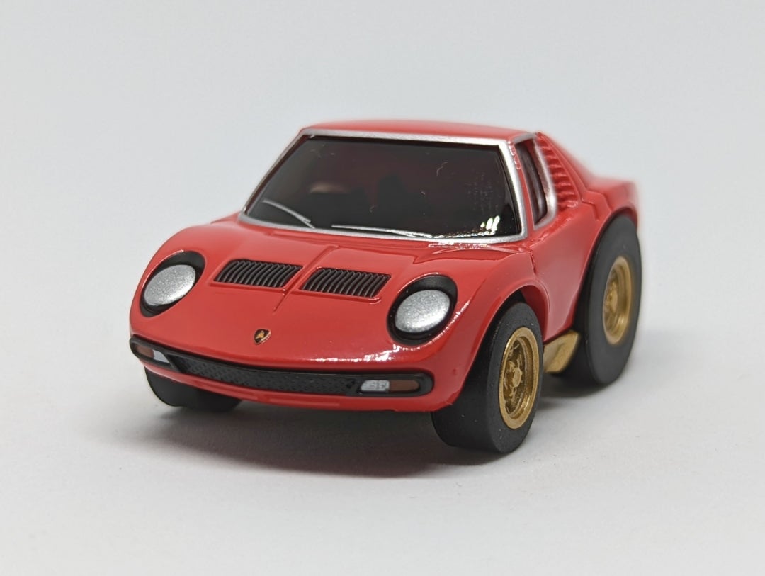 チョロQ zero】ランボルギーニ ミウラ SV (赤) 【Lamborghini
