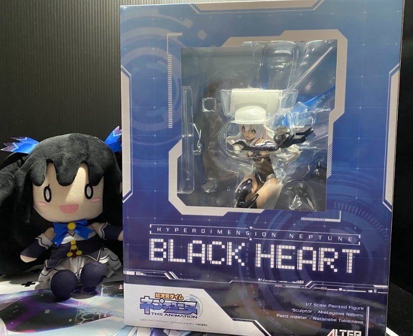 超次元ゲイムネプテューヌ ブラックハート1/7フィギュア届きました