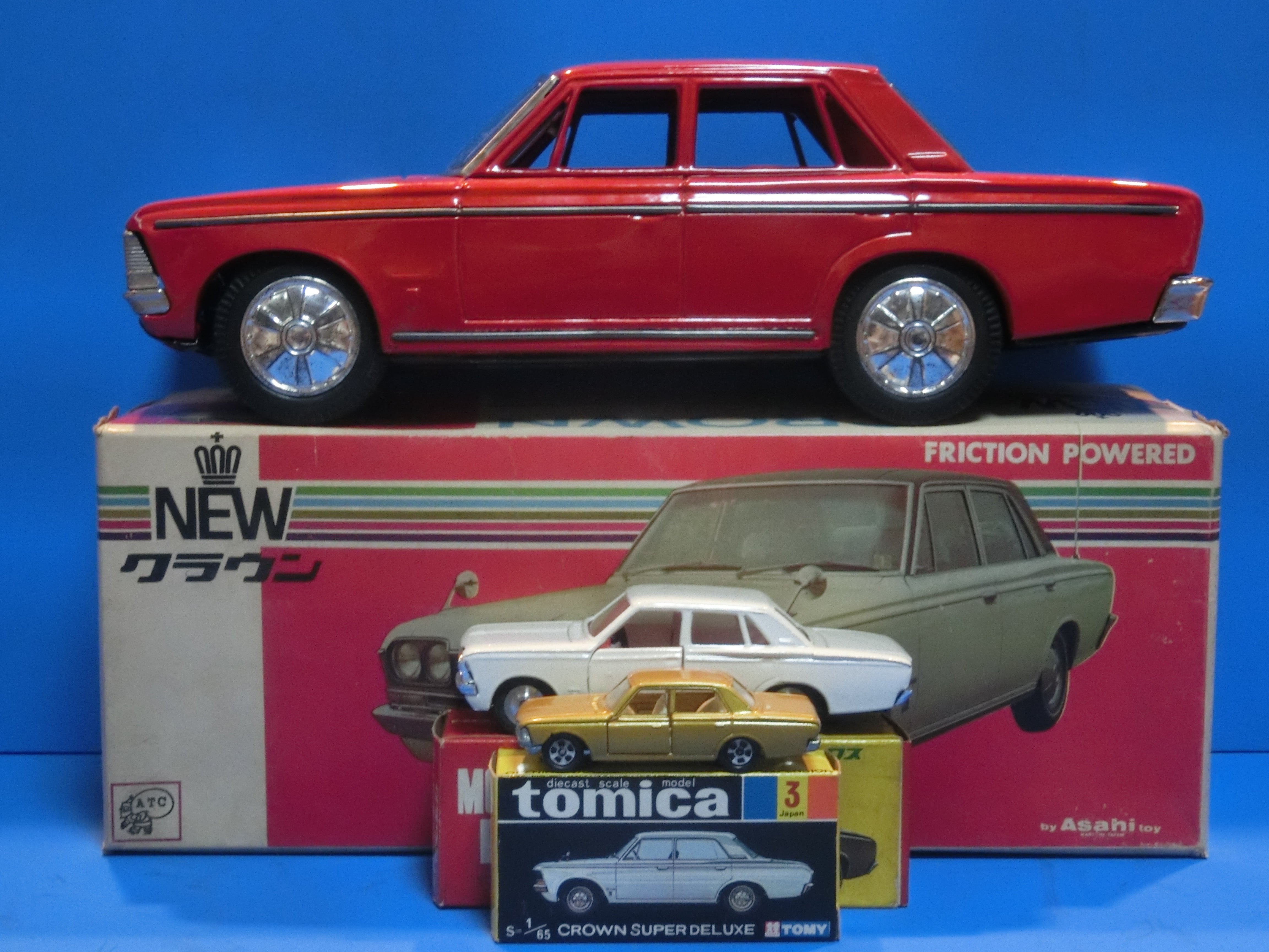 ☆1967年アサヒ玩具トヨペットクラウンMS50 ～ ブリキ自動車
