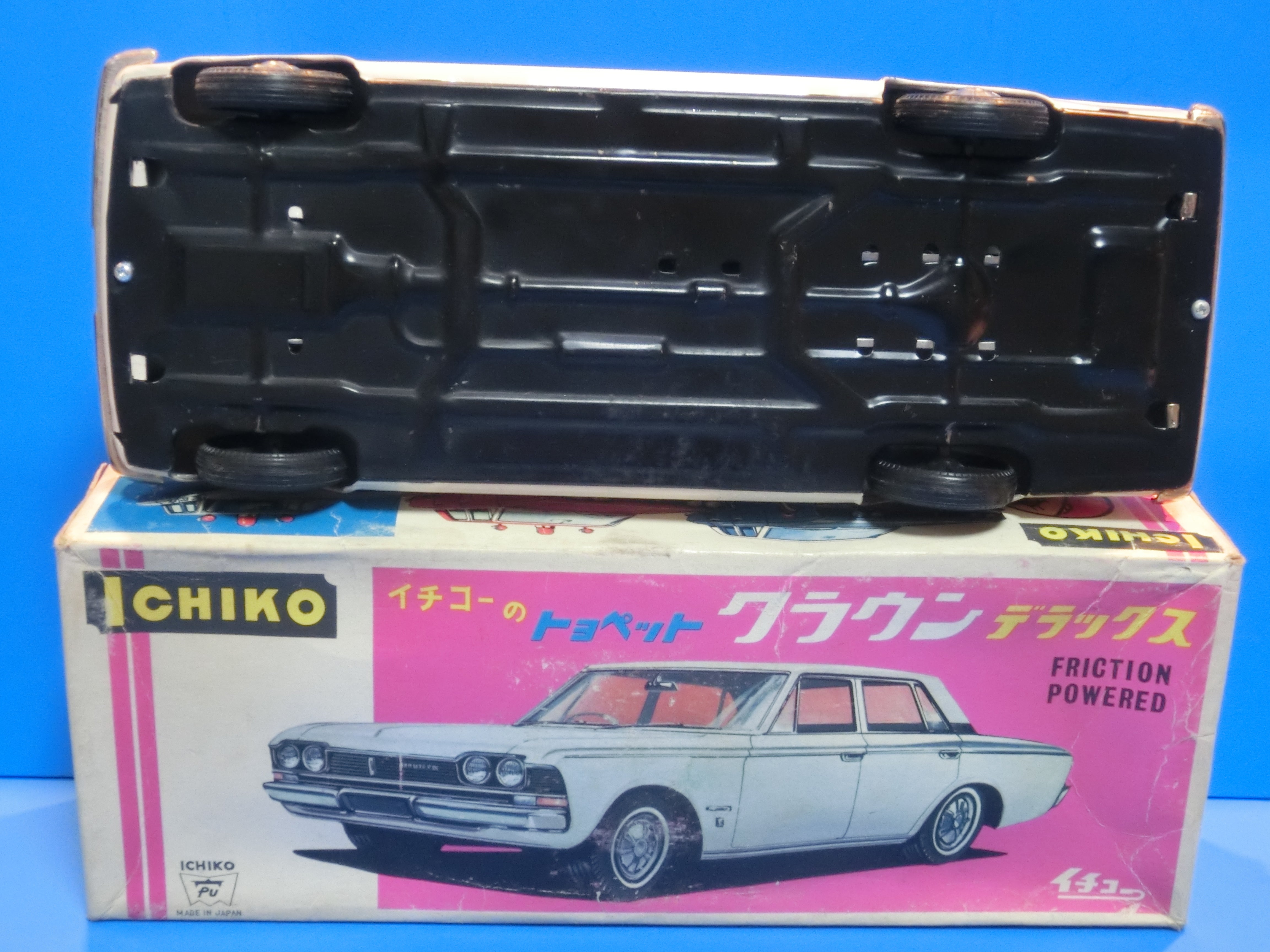 ☆1967年イチコー3代目クラウンMS50 特攻隊の笑顔 ～ブリキ自動車