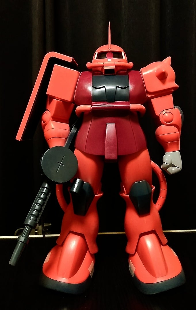 旧キット1/60シャア専用ザク製作② | ジオン驚異のメカニズム