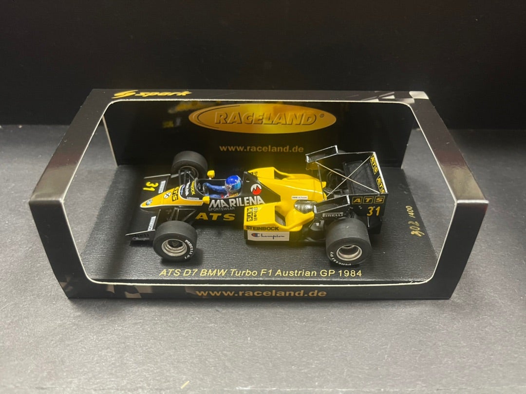 レースランド特注 ATS D7 BMW ターボ ベルガーデビュー | horryy2のブログ