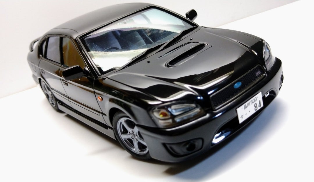 フジミ 1/24 スバル レガシィB4 RSK/RS30 完成！ | Mの気ままプラモ