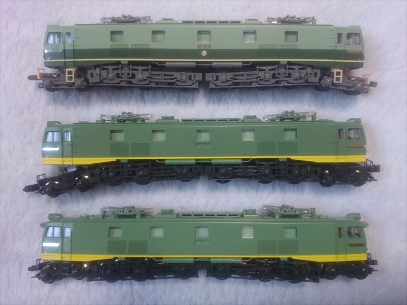 祝！ KATO EF58 青大将 ヒサシ付き 入線！ & アレを逝ってしまいました
