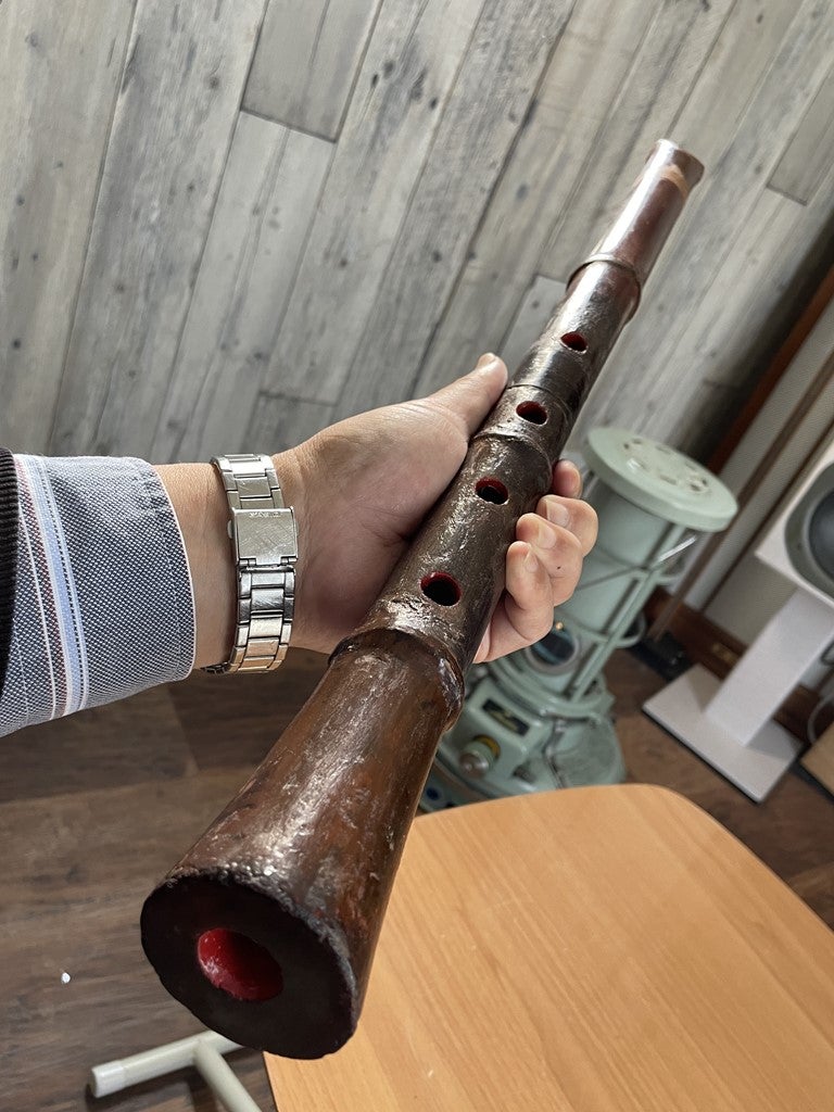廣岡倭山師の尺八改作完了 | 山田典山のブログ・・・ 「和楽器・洋楽器