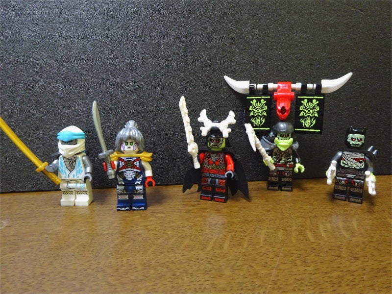 レゴ ニンジャゴー 71786 ゼンのアイスドラゴン を組み立てました