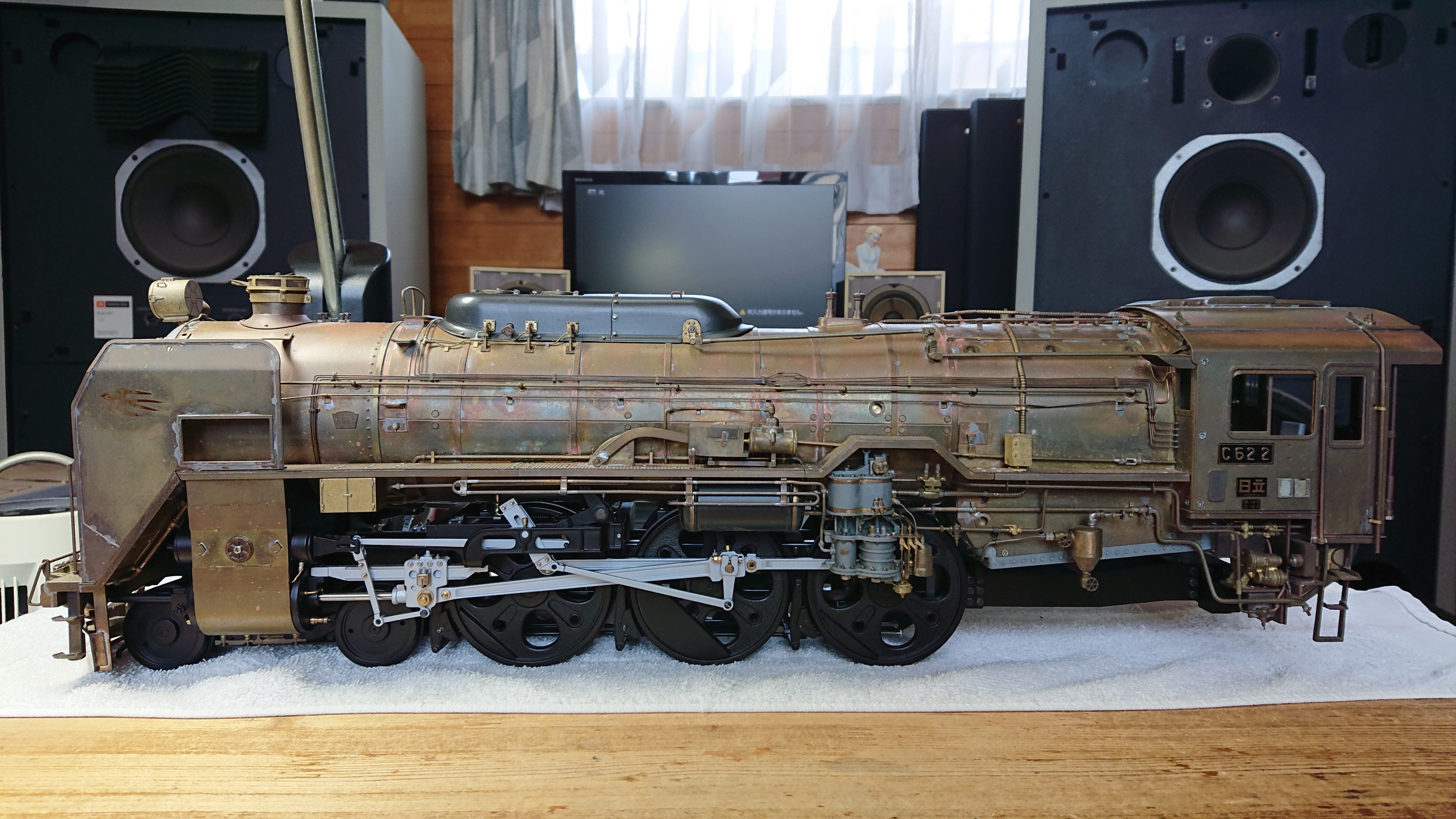 デアゴスティーニ C622 【週刊蒸気機関車C62を作る】を作っています