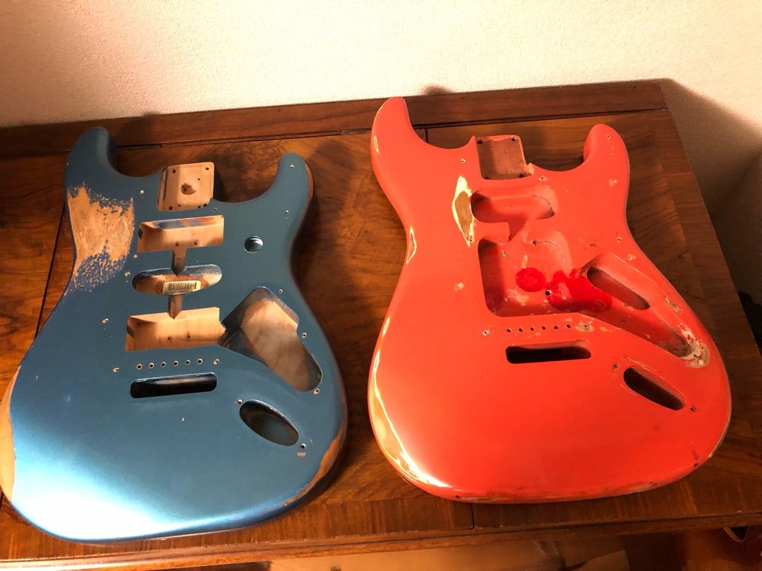 Stratocaster ボディ比較 | 興味のない人にはどうでも良いですよね〜？^^;