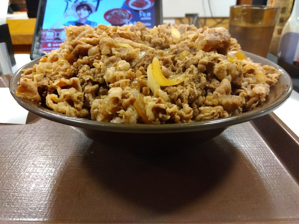 すき家 「キング牛丼」 | アッキーのデカ盛りライフ