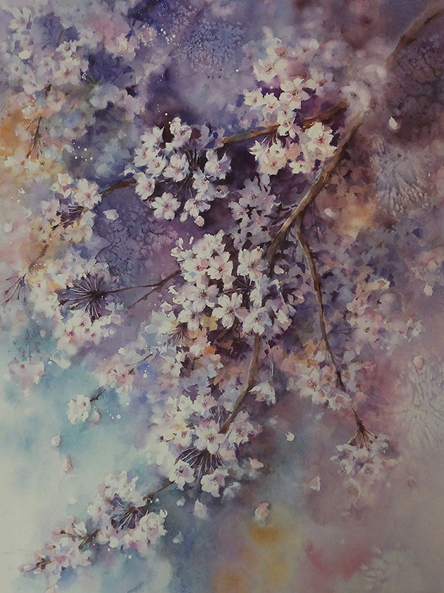 ☆中村 利子 水彩画展～トキメキのカタチ～ First solo exhibition