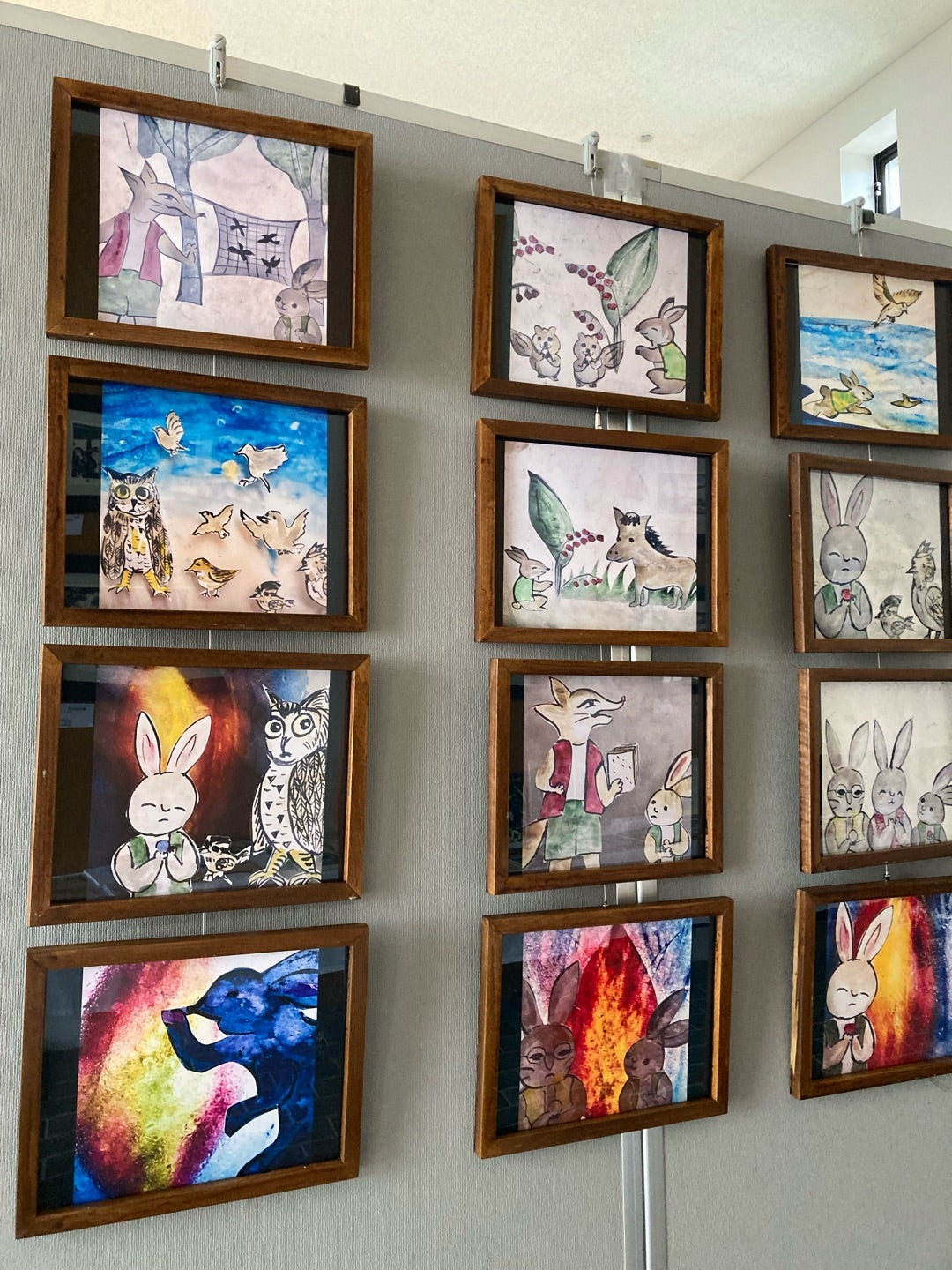 佐藤国男氏の木版画展のお知らせ | 八雲町 パステル カラーセラピー