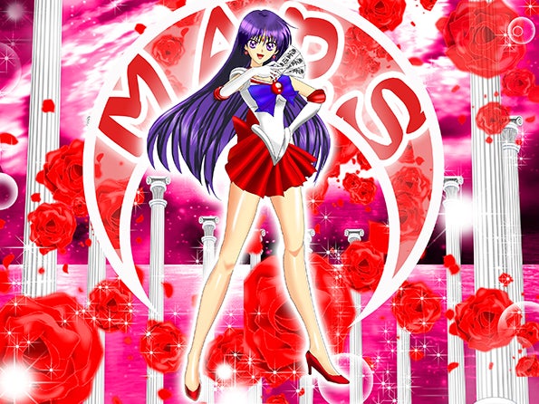 祝誕♥富沢美智恵さん♥セーラーマーズ！悪霊退散！お札でせっかんよ