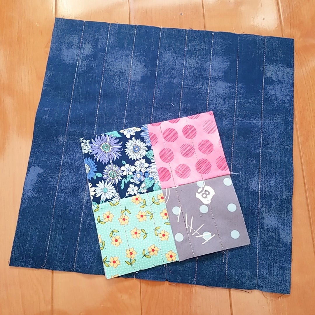 ピンウィールのバッグ&ミシン初心者さんとパッチワークレッスン