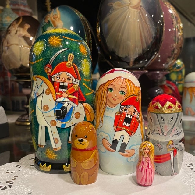 くるみ割り人形」マトリョーシカ入荷☆ | ロシア雑貨「マリンカ」 店主