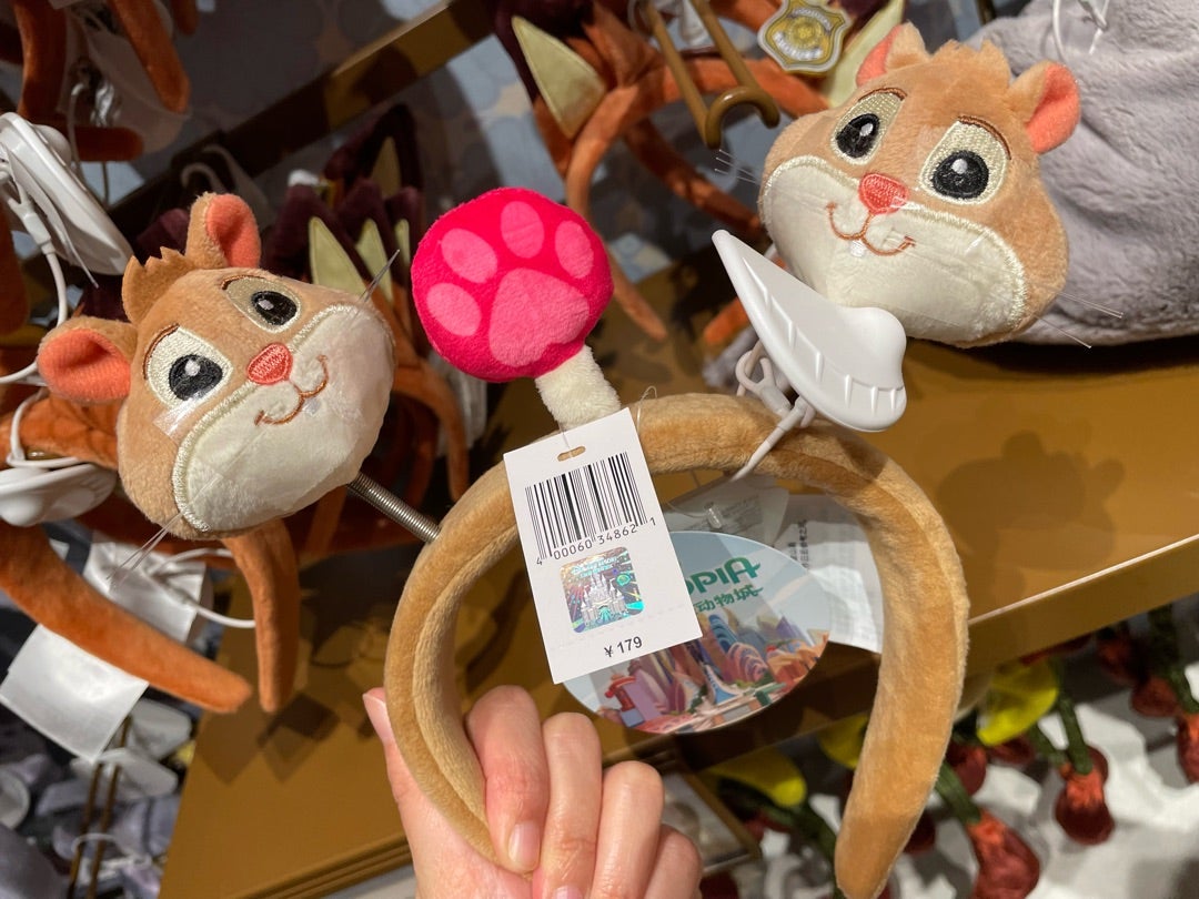 ズートピアのカチューシャ紹介！！ | 上海→香港→WDW☆べにこのブログ
