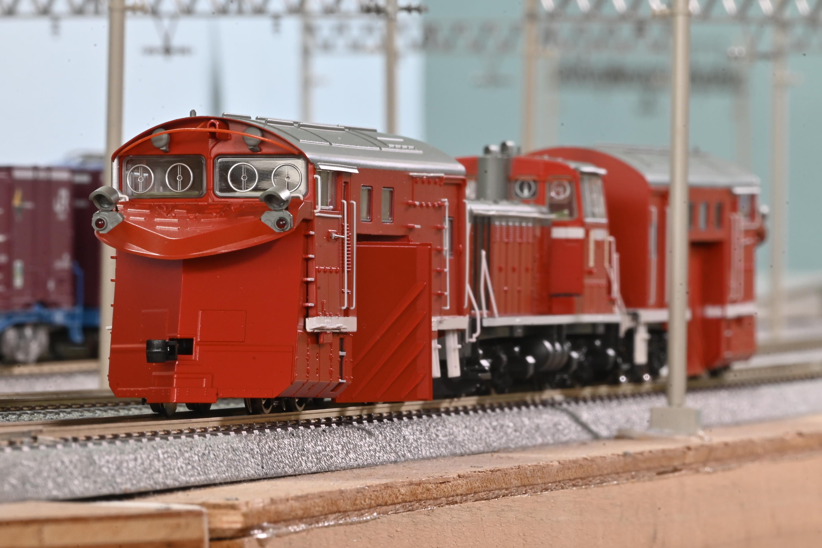 トラムウェイ TW-DD16-300LR 国鉄DD16-300 機関車(M付)+前頭車2両