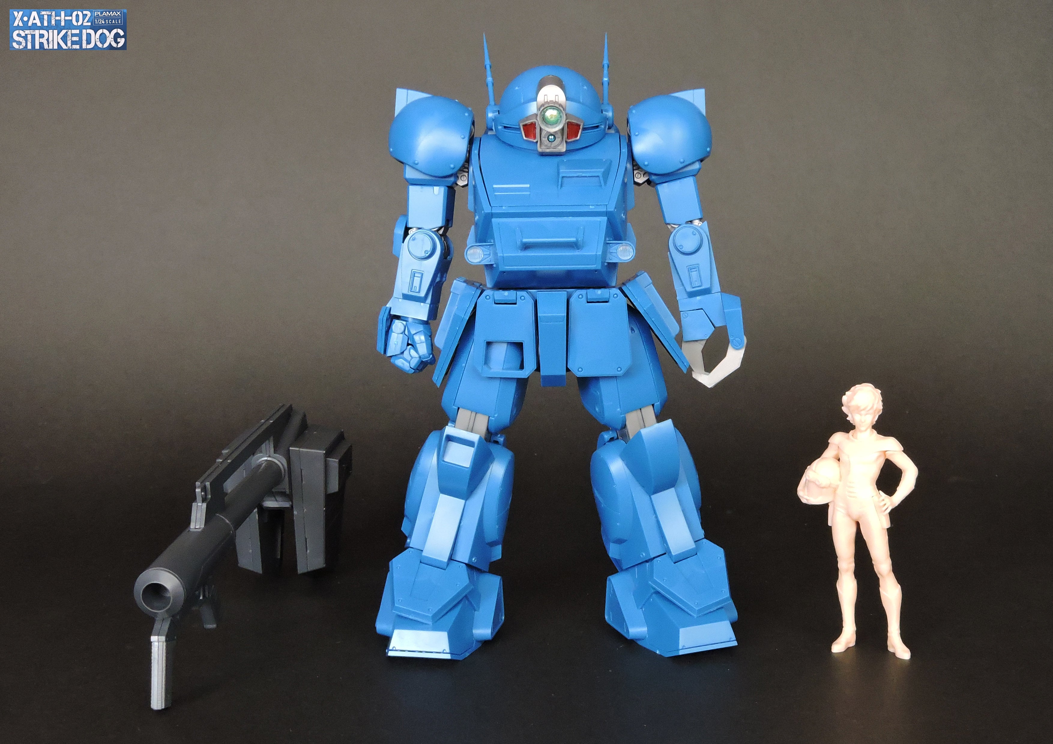 PLAMAX 1/24 X・ATH-02ストライクドッグ その1開封 組み立て