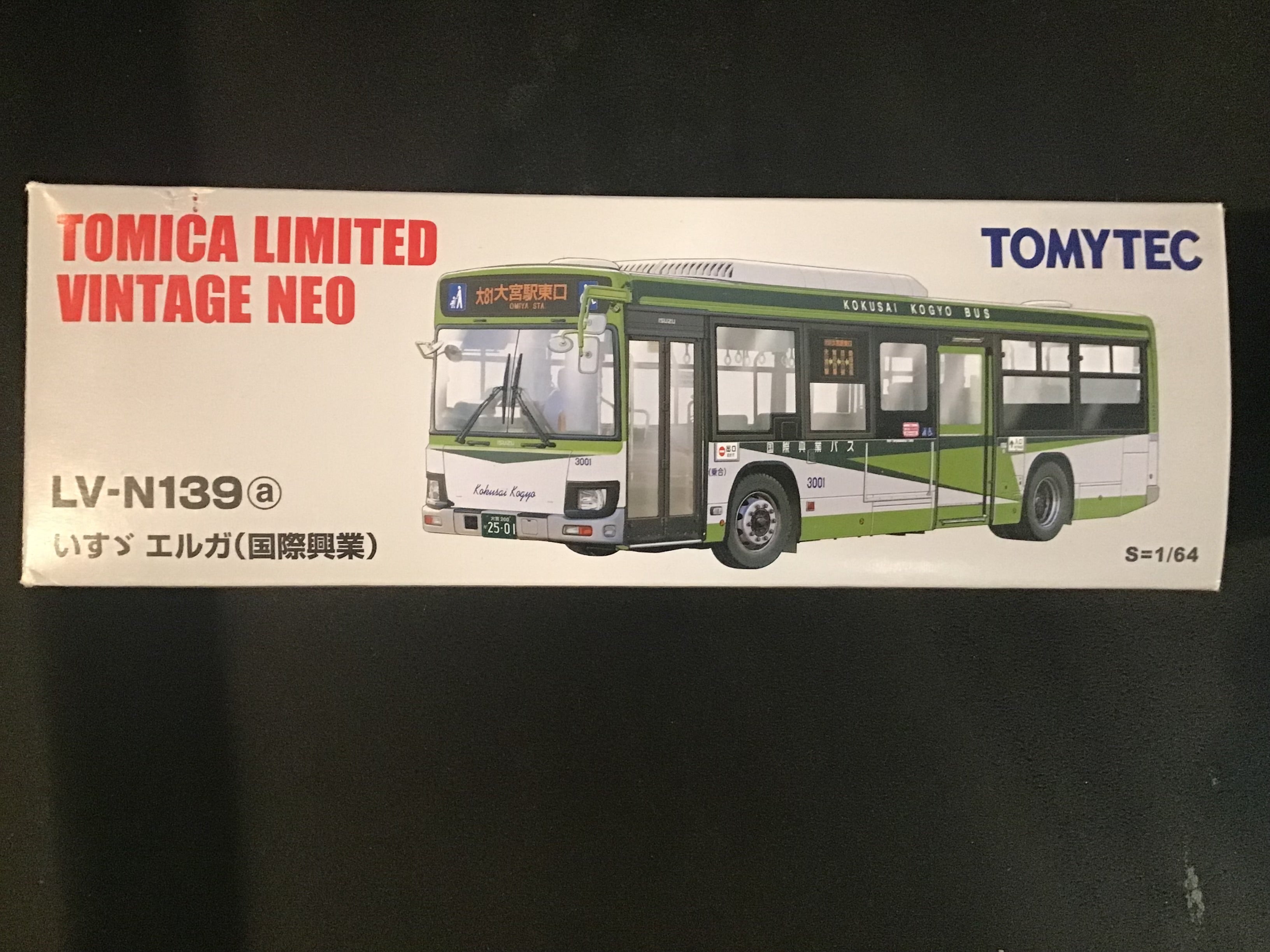 TLV-NEO LV-N139aいすゞエルガ国際興業バス | やなしゃんのトミカ