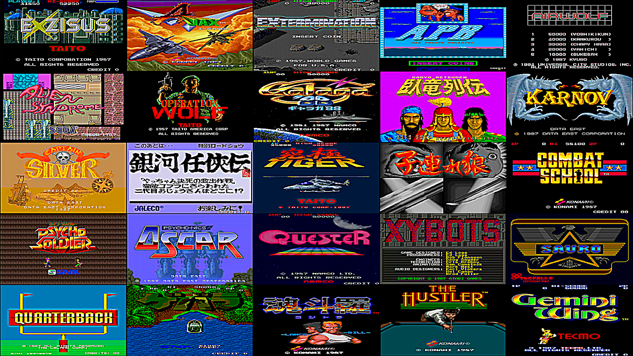 AC】Vol.17 アーケードゲーム 1987年度 PART① | kazu-gc8のブログ