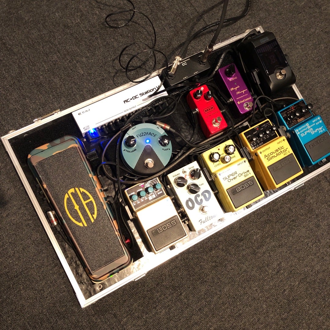 エフェクターボード②'ARMOR PS-2NB〜FUZZ FACE mini！降臨、再び