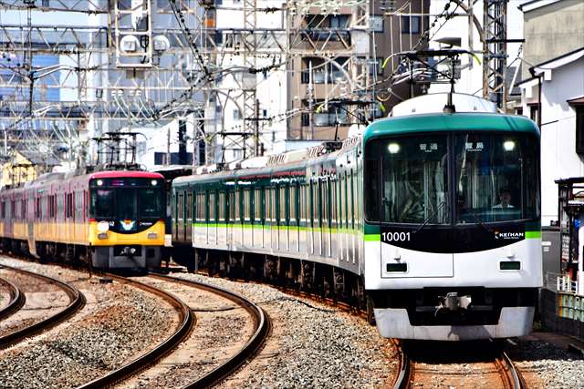 2024年6月22日京阪臨時特急宇治行きあじさい号を撮る～守口市まではA線