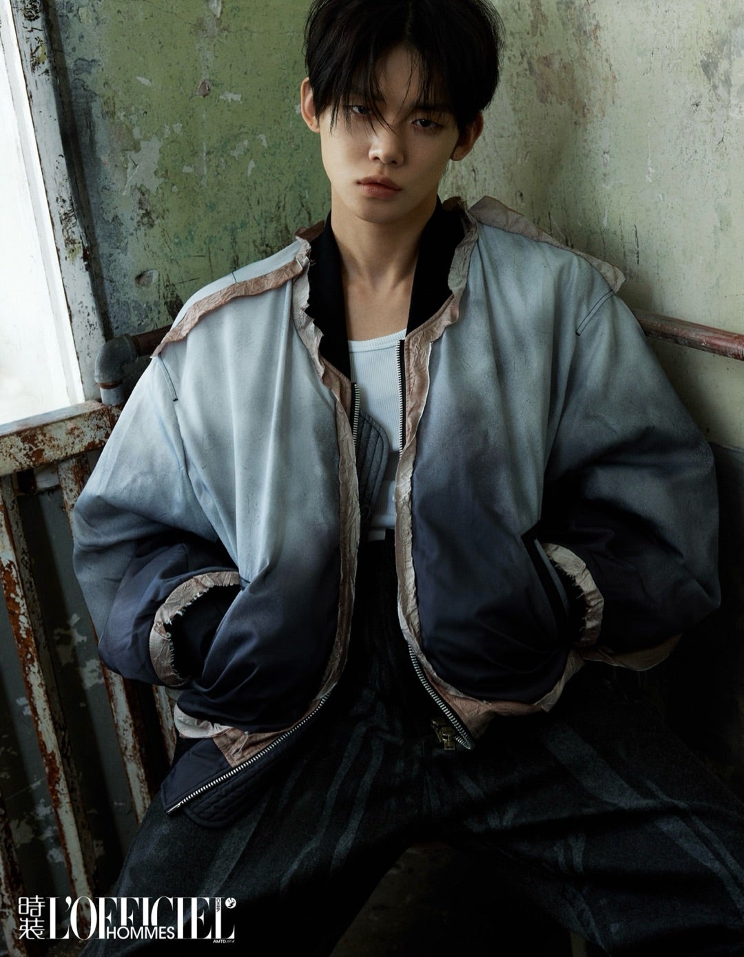 YEONJUN's 'L'OFFICIAL HOMMES' Photoshoot Sketch | TOMORROW X