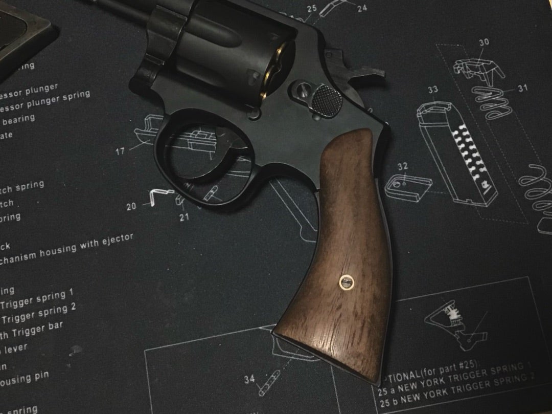 タナカ ペガサス2 木製グリップ 再仕上げ | KIM兄の気ままにGunブログ