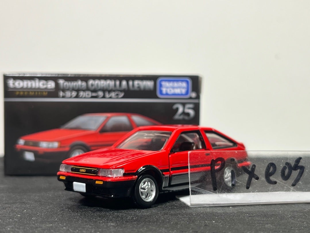 トミカプレミアム25-3 トヨタ カローラ レビン | 朝比奈武弘のトミカ収集録