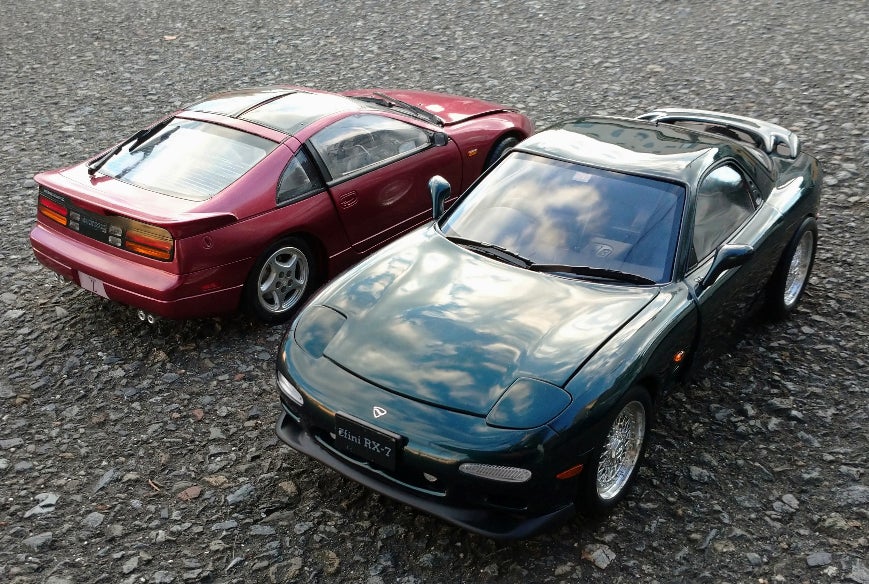 ハセガワ 1/12 マツダ Infini RX-7(FD3S) 完成 | 牛乳雑巾(´ι _`;)の