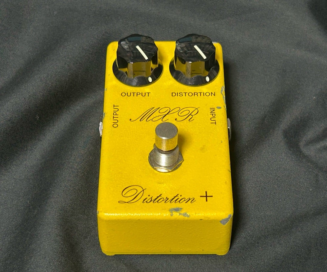 筆記体】MXR Distortion+【復刻版】 | ギターダー 〜工房の片隅で〜