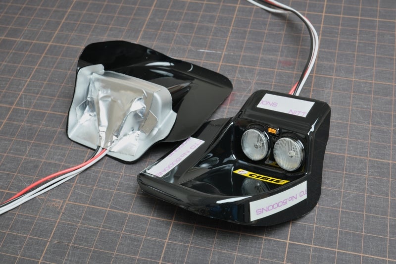 4*！様 タミヤ ポルシェ956 ボディ 電飾施工済 4*！様 タミヤ ポルシェ