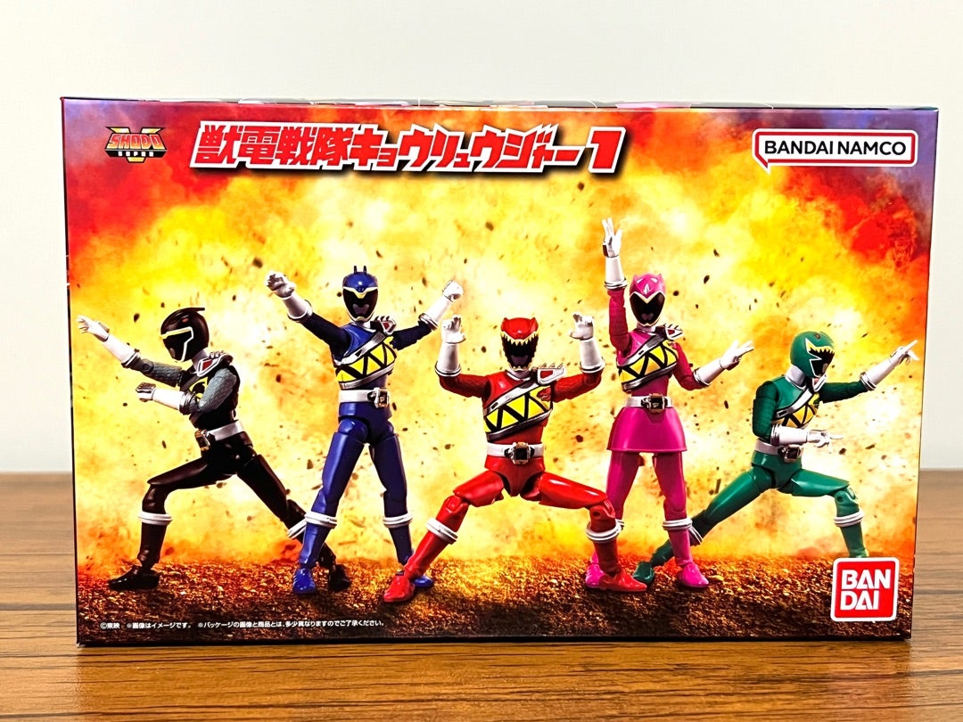 キョウリュウジャー] SHODO-SUPER獣電戦隊キョウリュウジャー1 到着