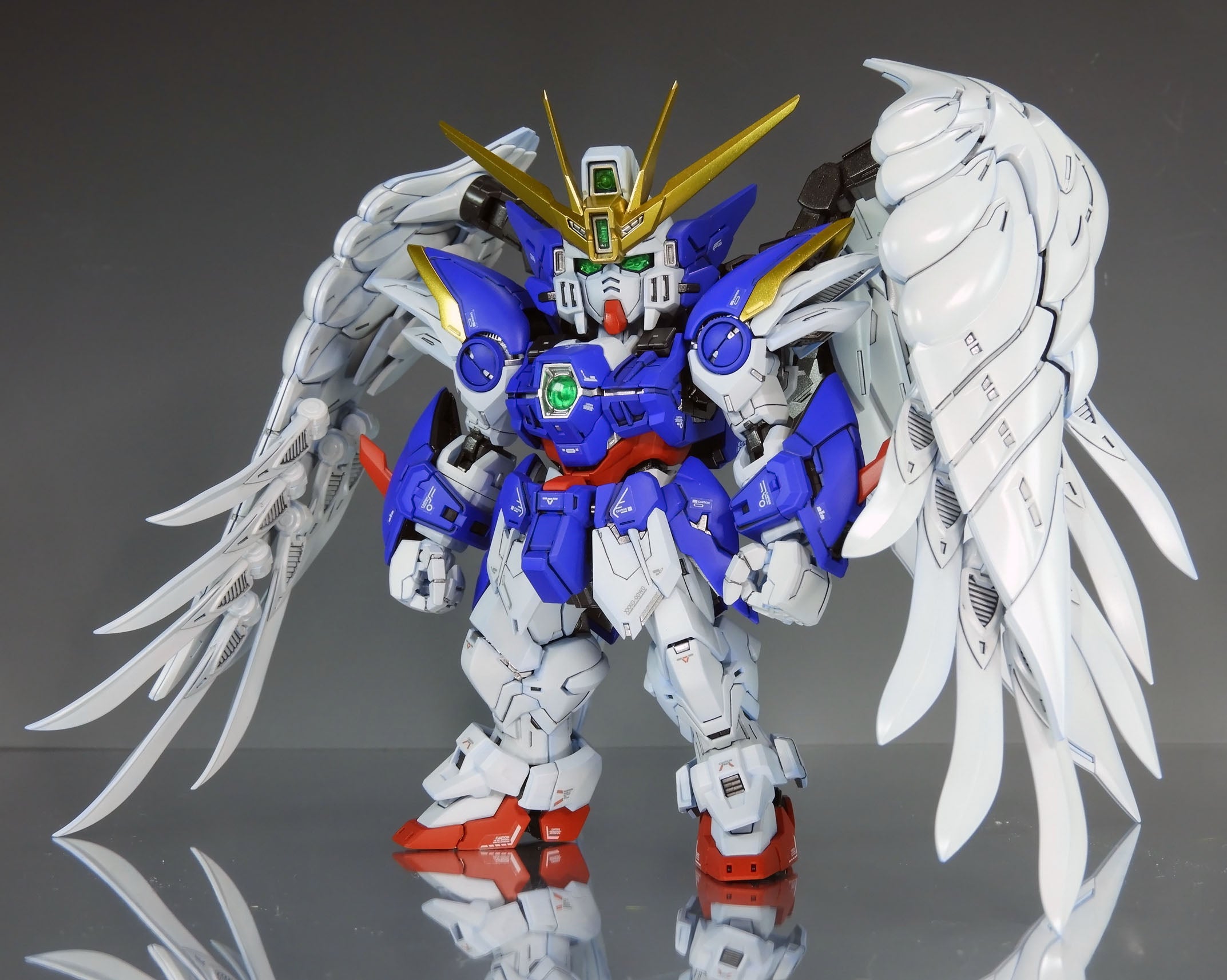 MGSD ウイングガンダムゼロEW 塗装 | @in's Hobby Room