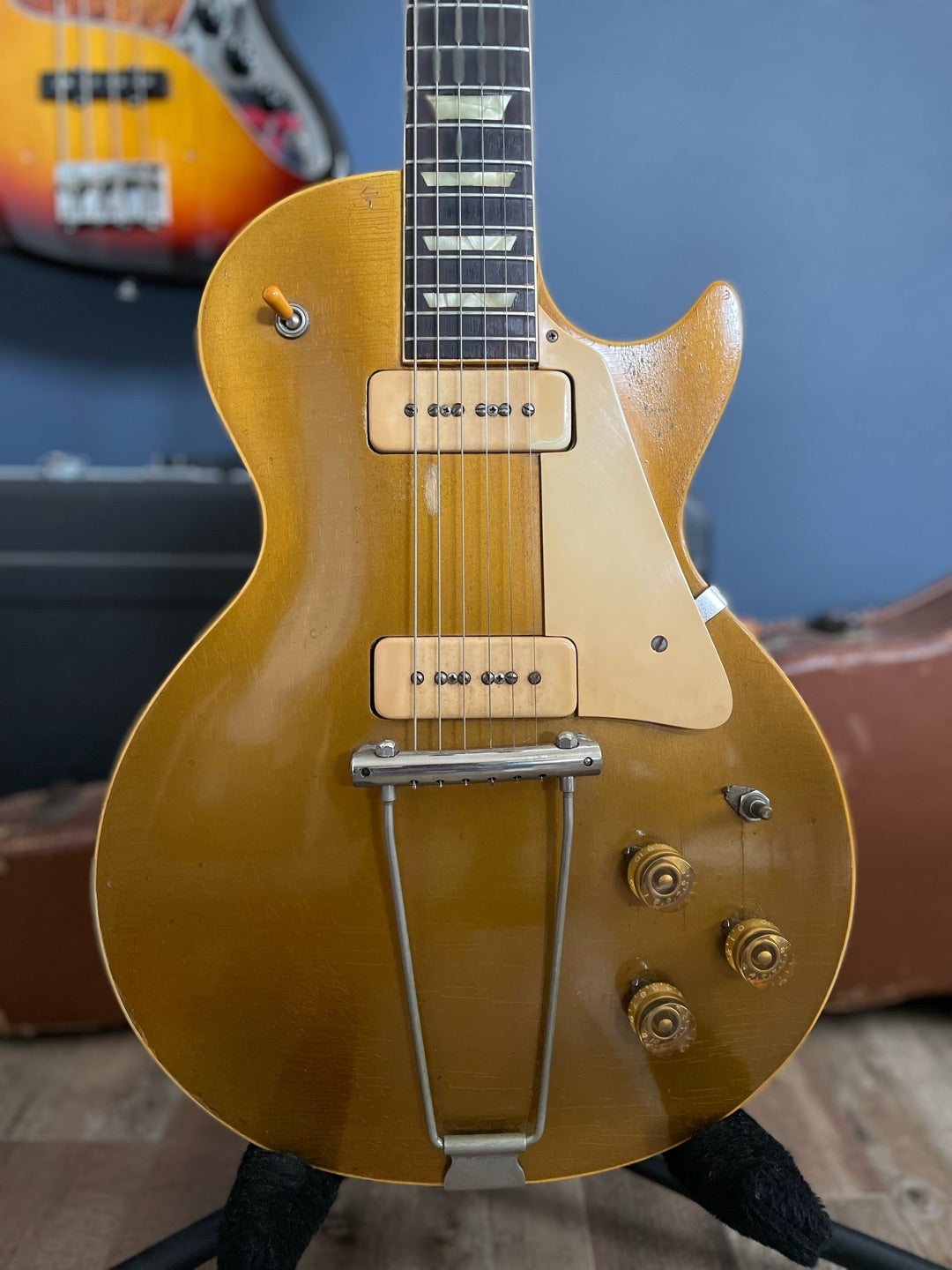 Gibson 1952 Les Paul ポジションマーク修理 | ギター工房による、修理