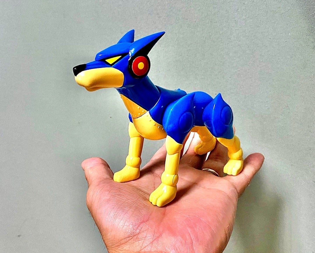 大阪日本橋アストロゾンビーズから届いた、かわいい手乗りのロボット犬