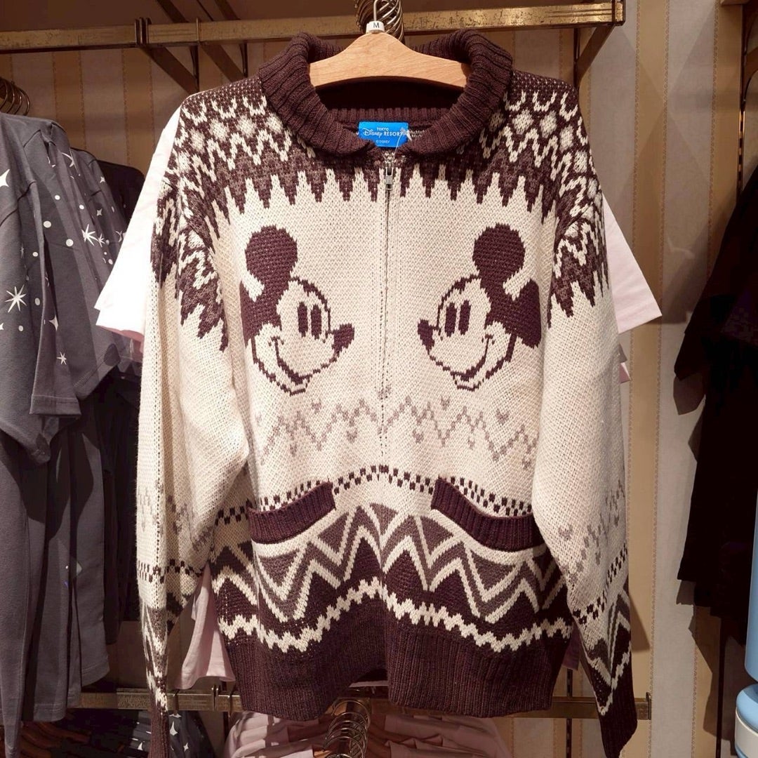 東京ディズニーリゾート ミッキーのニットカーディガン新発売！ | 東京