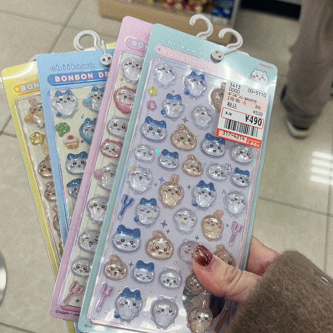 BONBON DROP ちいかわ4枚セット ちいかわ ボンボンドロップシール 4