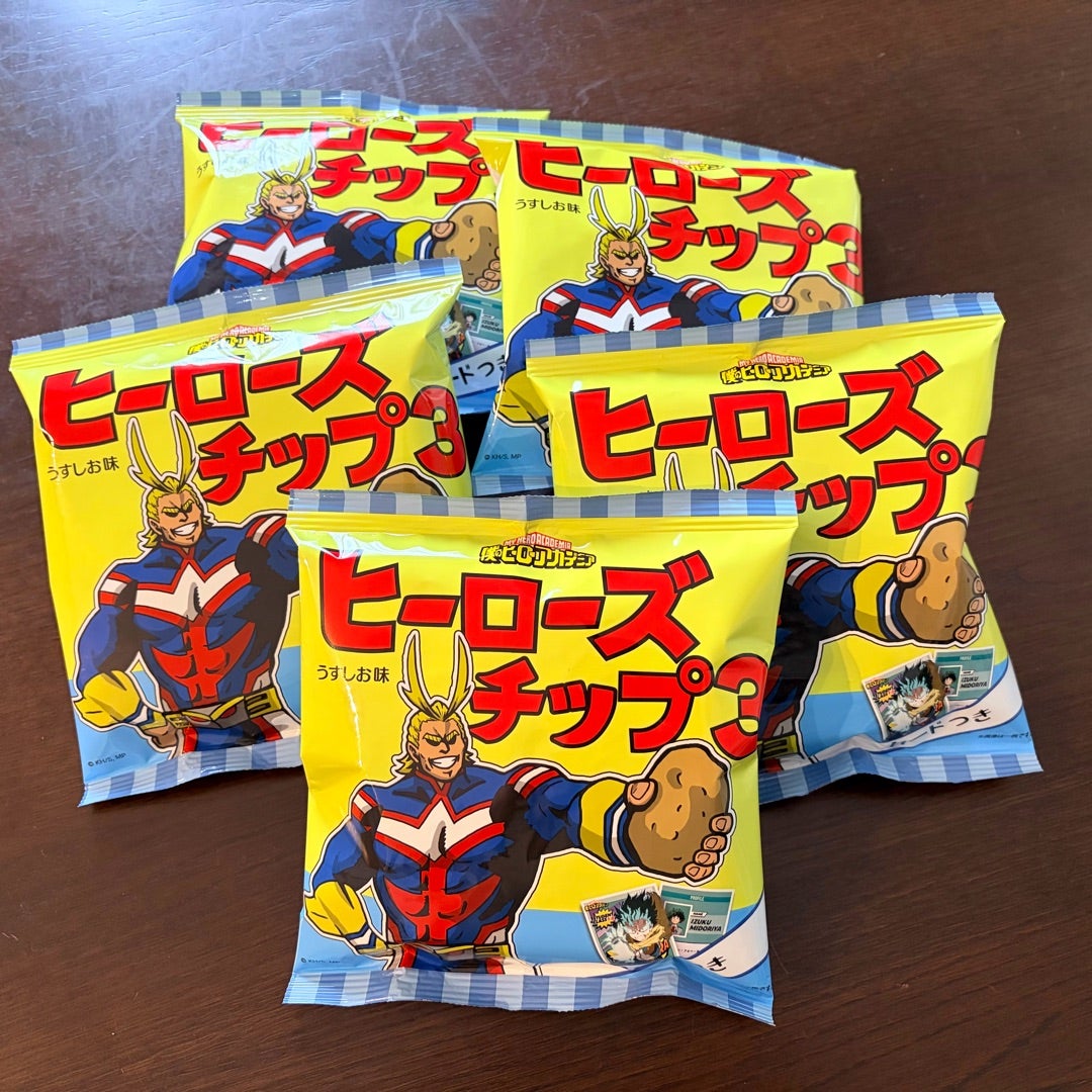 今日発売！ヒロアカ「ヒーローズチップ3」早速購入〜まさかのレアが