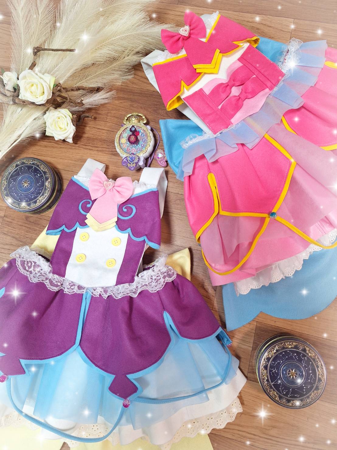 キュアアンサー風 名探偵プリキュア 型紙 無料 配信 100円均一