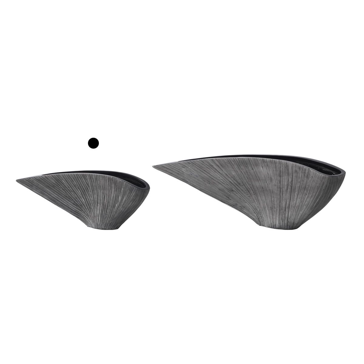 クレイ/tranche_53L13W22H DARK GRAY/820-811-812 - 花材通販はなどん